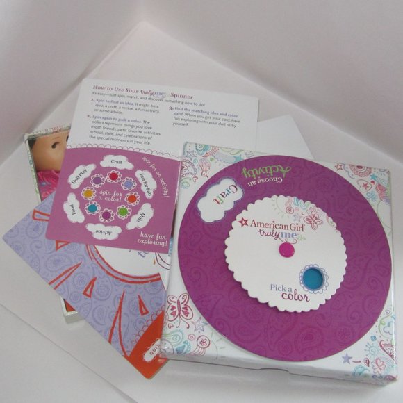 American Girl Truly Me Spinner Box - Activity Cards - Picture 4 of 5